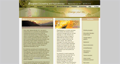 Desktop Screenshot of evergreencounseling.org